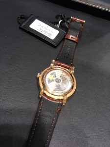 ELITE　LADY MOONPHASE 36 MM　裏側